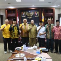 Pj. Gubernur Samsudin Terima Kunjungan Silaturahmi Majelis Penyimbang Adat Lampung