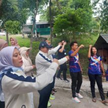 Pj. Gubernur Samsudin dan Ibu Maidawati Kobarkan Semangat Atlet Korfball Lampung di PON XXI Aceh-Sumut