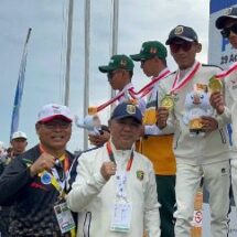 Duo Atlet Paramotor Lampung Raih Medali Emas di PON XXI, Wakapolda Brigjen Ramadhan: Aerosport Lampung Menjanjikan