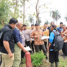 PN Kalianda Laksanakan Konstatering Lahan PTPN I Reg.7 Kebun Rejosari