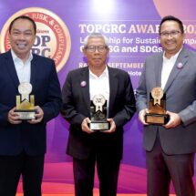 Konsisten Terapkan GRC, Jasa Raharja Raih Tiga Penghargaan Ajang TOP GRC Award 2024