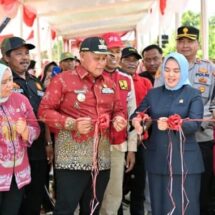 Launching Jalan Kabupaten Tanpa Lubang, Bupati Nanang Ermanto Resmikan Jalan Tegineneng – Relung Jaya