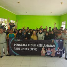 Tingkatkan Kesadaran Kesalamatan Berkendara Jasa Raharja Gelar PPKL di SMP Nurul Huda Lampung Tengah