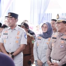 Peringati HUT Ke-69 Lalu Lintas Bhayangkara, Korlantas Polri dan Jasa Raharja Gelar Bakti Sosial di Kuningan, Jawa Barat