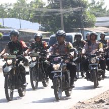 Pastikan Tahapan Kampanye Pilkada 2024 Berjalan Aman, TNI-Polri di Bandar Lampung Patroli Bersama