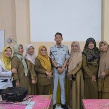 Bersama PT Jasa Raharja, Pengajar Peduli Keselamatan Lalu Lintas (PPKL) di SMAN 1 Kota Agung