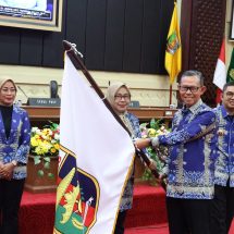 Sekdaprov Fahrizal Darminto Lepas Kafilah MTQ Korpri 2024 Menuju Ajang Nasional di Palangkaraya