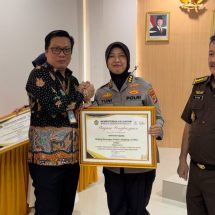 Polda Lampung Raih Penghargaan di Kanwil DJPb Lampung Awards 2024