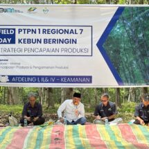 Inspeksi Kebun Beringin, Tuhu Bangun Ingatkan Rasa Optimistis