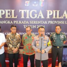 Apel 3 Pilar, Kapolda Lampung Tekankan Pilkada Damai 2024