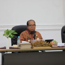 Pj. Gubernur Samsudin Beri Arahan Pengendalian Inflasi Daerah, Strategis dan Komprehensif dalam High Level Meeting TPID