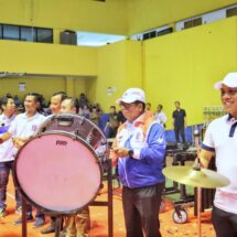 Pj. Gubernur Samsudin Buka Kompetisi Marching Band Piala Gubernur 2024