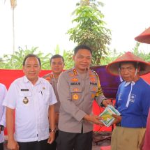 Dukung Asta Cita, Polresta Bandar Lampung Launching Gugus Tugas Polri Ketahanan Pangan