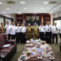 Pj. Gubernur Samsudin Terima Kunjungan GM PLN UID Lampung Muhammad Joharifin, Perkuat Sinergitas Antara PLN Dengan Pemprov Lampung