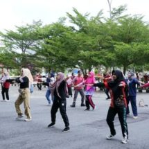 Jajaran Pemkab Lampung Selatan Gelar Senam Bersama, Tingkatkan Kesehatan dan Kekompakan Pegawai