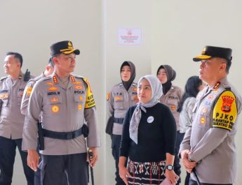 Kapolda Lampung Cek Kesiapan Pengamanan Debat Kandidat Pilwakot Bandar Lampung