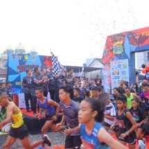 Semarak Brimob Run 2024: Ribuan Peserta Meriahkan HUT Brimob Ke-79 di Lampung