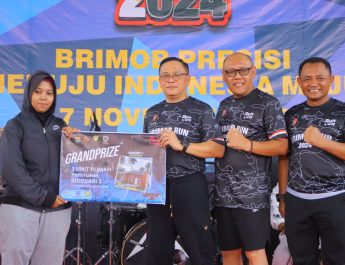 Brimob Run 2024 Sukses, Peserta Bawa Pulang Hadiah Rumah dan Paket Umroh