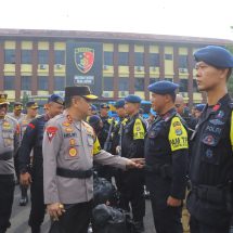 Polda Lampung Kerahkan 1.229 Personel Amankan Pilkada Serentak 2024