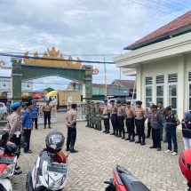 Polresta Bandar Lampung Siagakan Ratusan Personel Amankan Rekapitulasi Suara Pilkada Tingkat PPK