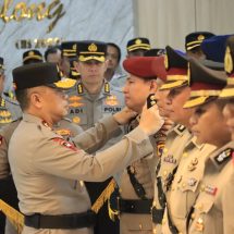 Kapolda Lampung Pimpin Sertijab Pejabat Utama Polda