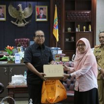 Pj. Gubernur Samsudin Terima Kunjungan Silaturahmi Selviana Larasati Pemenang Gelar Teknologi Tepat Guna Nusantara XXV Tahun 2024