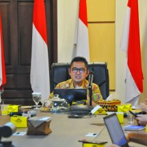 Pj. Sekdaprov Lampung Ikuti Peringatan Hakordia Tahun 2024, Presiden Amanatkan Seluruh Penegak Hukum Tegas Dalam Memberantas Korupsi