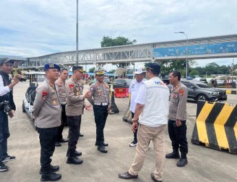 Tinjau Pelabuhan Bakauheni Sambut Nataru 2024, Karoops Polda Lampung: Kami Siap Amankan Nataru