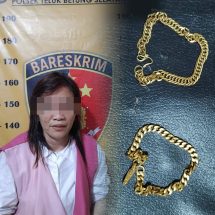 Gagal Gondol 2 Gelang Emas Milik Emak-Emak di Bandar Lampung, Pelaku Hipnotis Asal Sumsel Diamankan Polisi