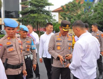 Cegah Penyalahgunaan, Senjata Api Personel Polresta Bandar Lampung Diperiksa