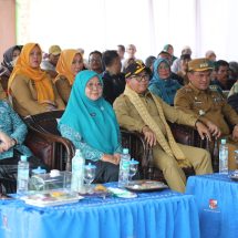 Kunker di Lampung Utara, Pj. Gubernur Samsudin Ajak Seluruh Stakeholder Turunkan Angka Stunting, Dukung Program Makan Bergizi Gratis