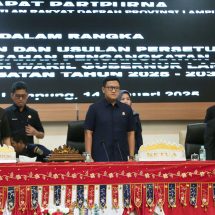 DPRD Lampung Gelar Rapat Paripurna Usulan Persetujuan Pengesahan Pengangkatan Rahmat Mirzani Djausal dan Jihan Nurlela Sebagai Gubernur dan Wakil Gubernur 2025-2030