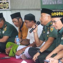 Kodim 0410/KBL Gelar Peringatan Isra’ Mi’raj 1446 H/2025 M
