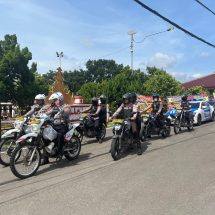 Jaga Kondusifitas Selama Pelantikan Kepala Daerah, Polresta Bandar Lampung Gelar Patroli Skala Besar