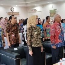 Karo Perekonomian Setdaprov Lampung Rinvayanti Dampingi Staf Ahli Zainal Abidin Dalam Pencanangan Program EPIKS