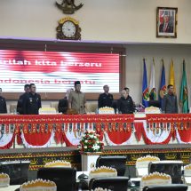 Dipimpin Ketua Ahmat Giri Akbar, DPRD Provinsi Lampung Gelar Paripurna
