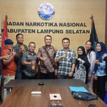 Kunjungan DPP-KoPI ke BNNK Lampung Selatan: Sinergi Dalam Upaya Pengetahuan dan Pencegahan Narkotika