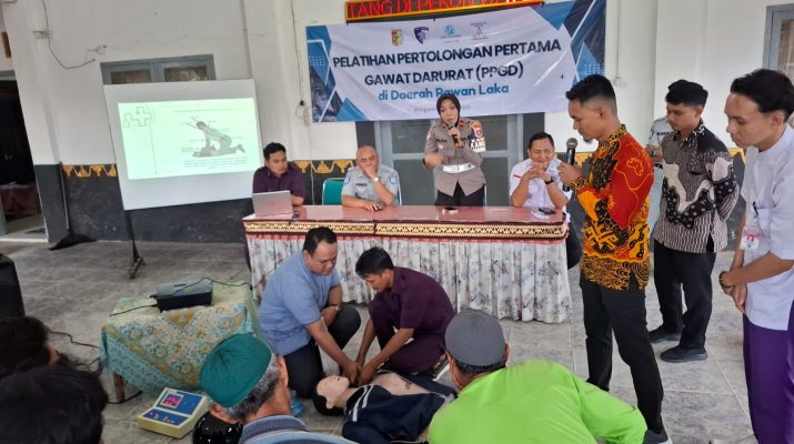 Pelatihan Pertolongan Pertama Gawat Darurat (PPGD) Digelar di Pringsewu