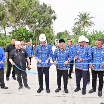 Dukung Akses Wisata Pantai, Bupati Egi Resmikan Ruas Jalan Simpang Polsek Kalianda – Ketang