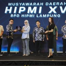 Buka Musda BPD Hipmi Lampung Tahun 2025, Wagub Jihan Nurlela Berharap Jadi Semangat Baru Hadapi Tantangan Ekonomi