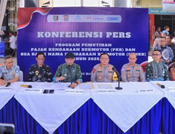 Pemutihan Pajak Kendaraan Resmi Dimulai, Kesempatan Emas Warga Lampung Dapatkan Diskon Pajak hingga 31 Juli 2025