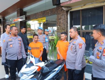 Curi Motor Demi Rayakan Ultah, Dua Pemuda di Bandar Lampung Ditangkap Polisi