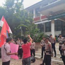 Ungkap Kentalnya Aroma KKN, FAGAS Geruduk Kantor DLH Lampung