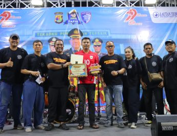 Puluhan Peserta Meriahkan Event Bhayangkara Motodify di Polresta Bandar Lampung