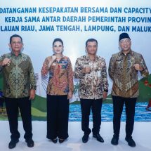 Bersama Tiga Gubernur, Lampung Perkuat Jalur Ekspor Komoditas Unggulan ke Singapura