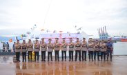 Peringati Hari Bhayangkara Ke 79, Polda Lampung Gelar Upacara Ziarah dan Tabur Bunga di Laut