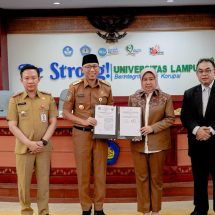 Pemprov Lampung-Unila Komitmen Bangun Daerah Lewat 8 Bidang Strategis
