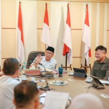 Pemprov Lampung Bahas Percepatan Migrasi Perizinan Usaha Penangkapan Ikan Bersama Dirjen KKP RI
