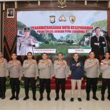 Dukung Astacita Presiden, Holding Perkebunan Melalui PTPN I Teken MoU Ketahanan Pangan Dengan Polda Sulsel