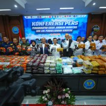 Sita Lebih Dari 500 Kg Narkotika Dalam Satu Bulan: BNN Ungkap Modus Baru Penyelundupan Narkotika